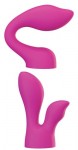 Palm Sensual Accessories 2 Silicone Heads