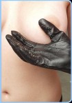 Vampire Gloves Leather Medium