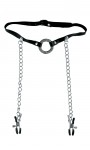 Fetish Fantasy Limited O Ring Ball Gag & Nipple Clamps