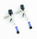 Adj Clamp W/ Blue Beads